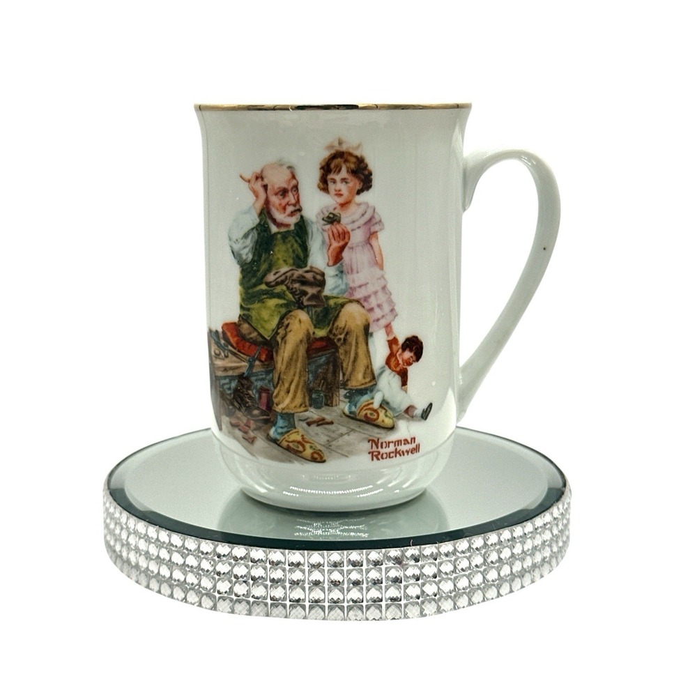 Vintage 1982 Norman Rockwell Museum THE‎ LIGHTHOUSE KEEPER'S DAUGHTER Coffee Cup